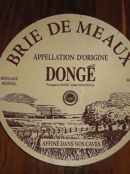 Warnung vor Brie de Meaux AOP