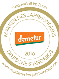 Demeter ist Marke des Jahrhunderts