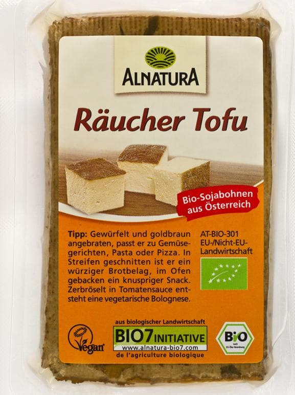 Warnung vor Alnatura Räuchertofu (ungekühlt)