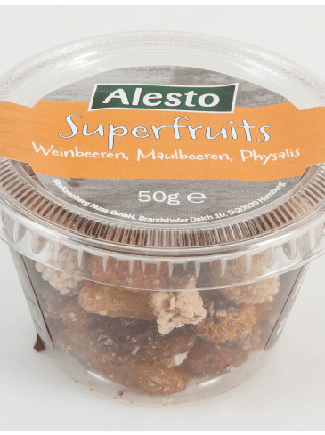 Produktwarnung für Früchte-Mix