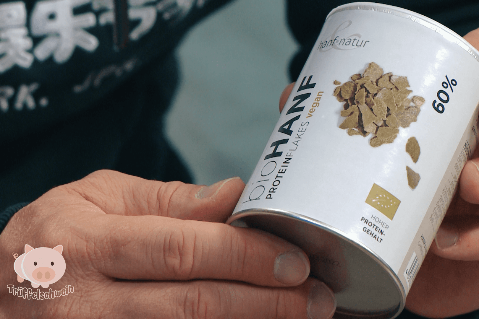 bio123 Trüffelschwein - Bio Hanf Protein Flakes von Hanf und Natur