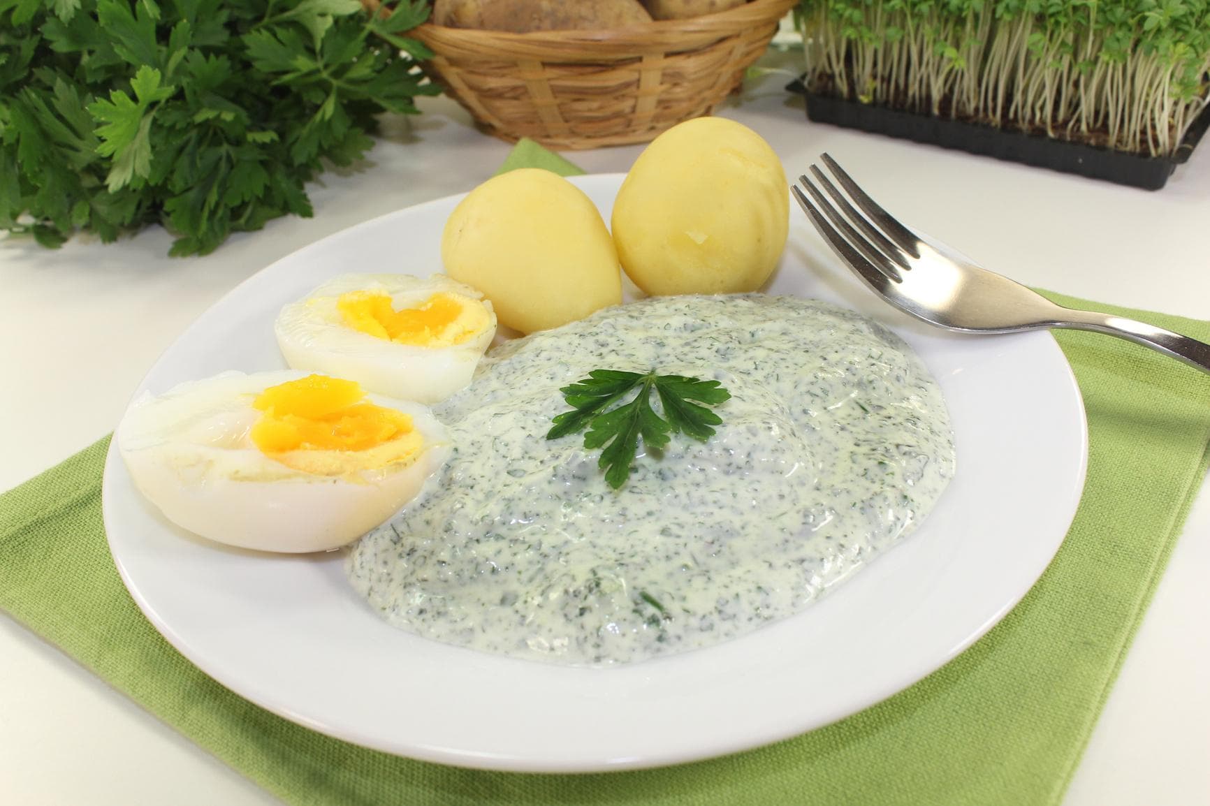 Sieben mal Grün =  lecker