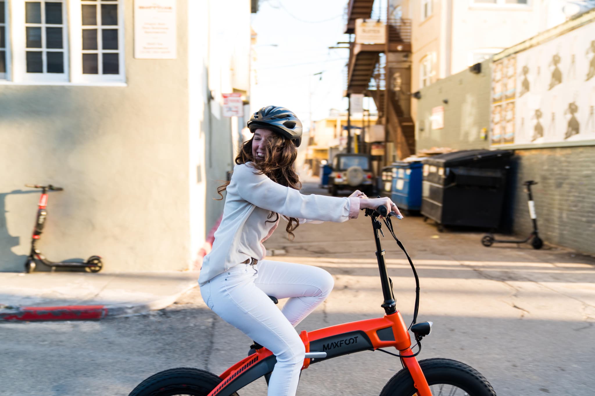 E-Bikes laufen