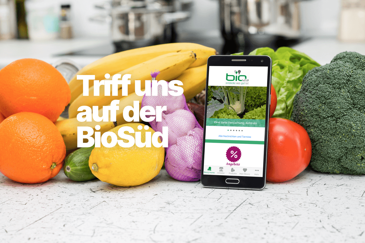 bio123 auf der BioSüd - am 3. Oktober 2021 in Augsburg