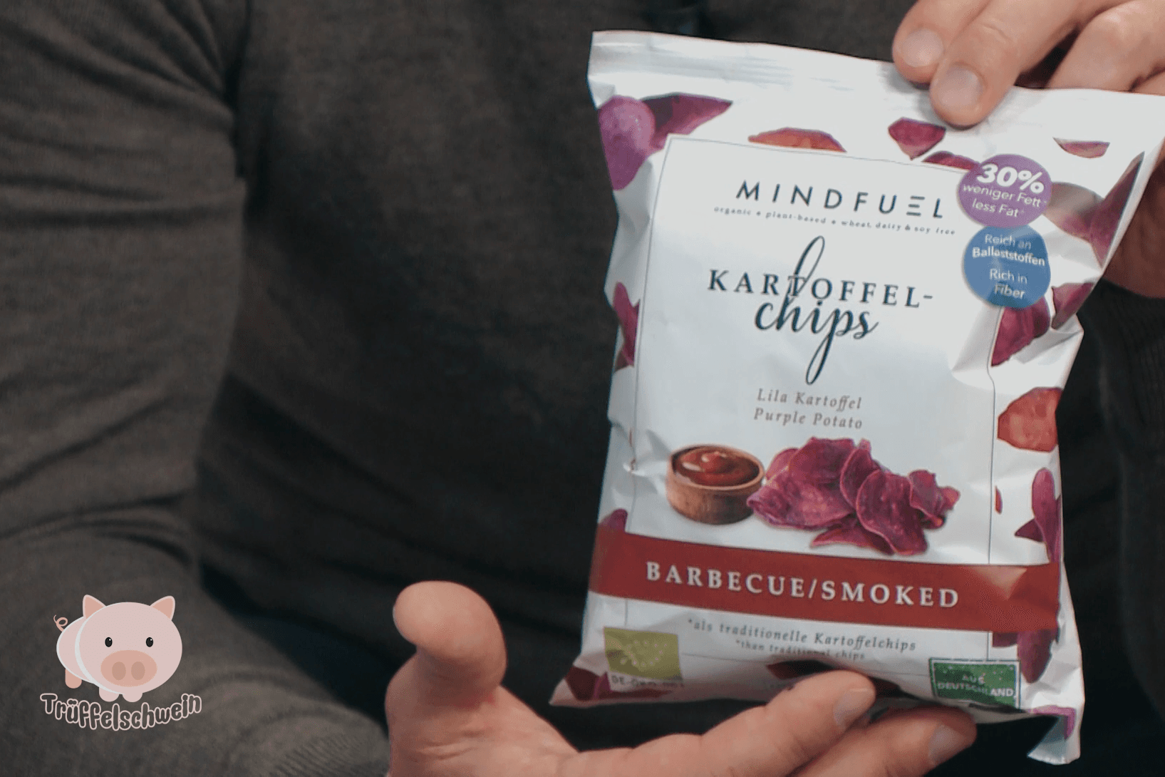 bio123 Trüffelschwein - MINDFUEL Kartoffelchips
