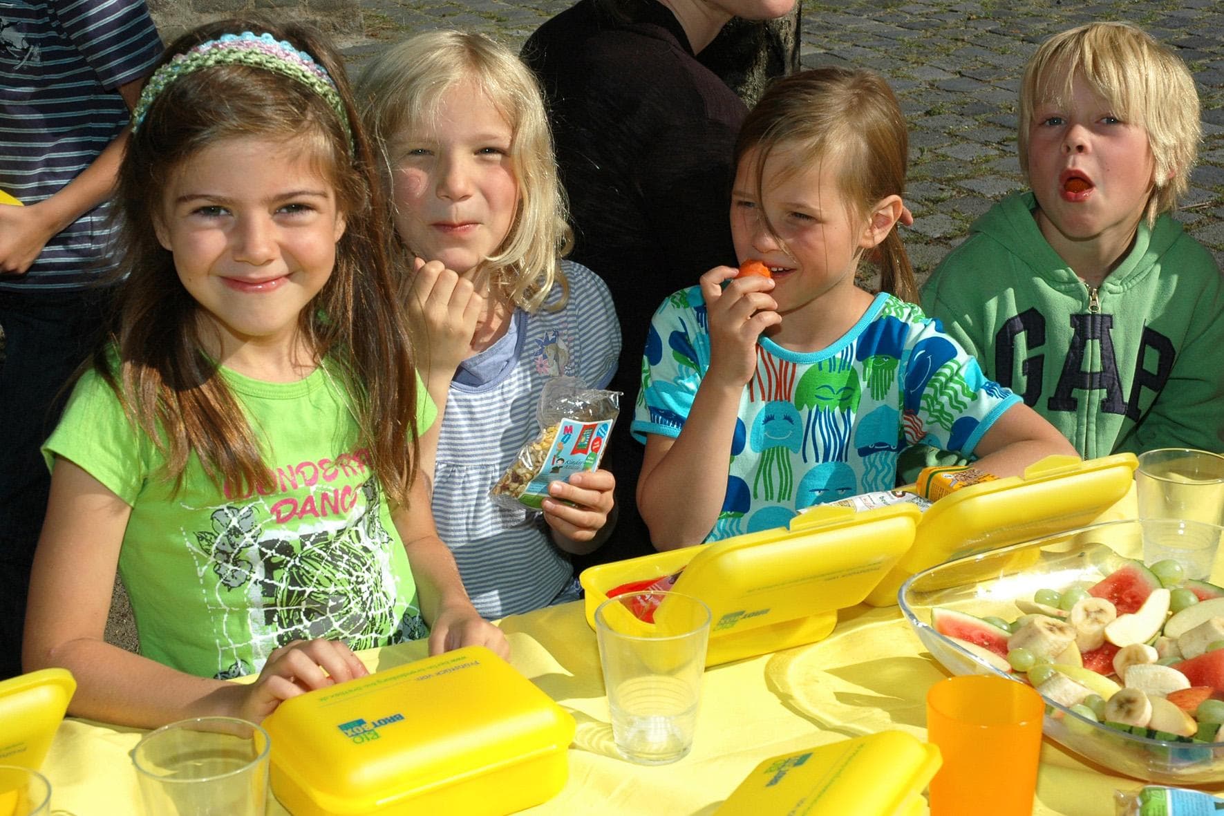 Bio-Brotboxen für Erstklässler
