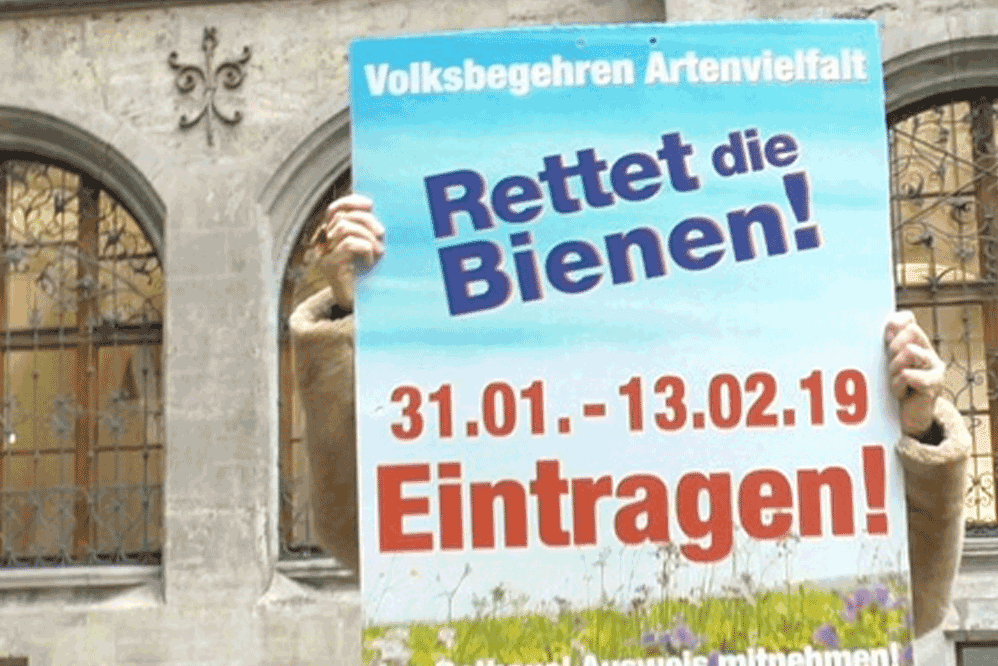 Werbematerial „Rettet die Bienen“ jetzt bestellen und aktiv werden!