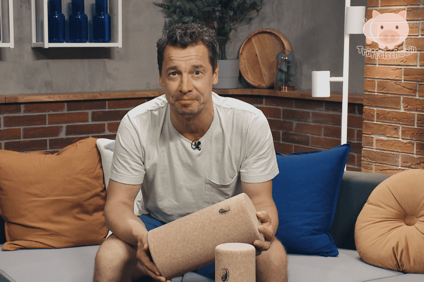 Massage & Yoga mit Kork-Tools