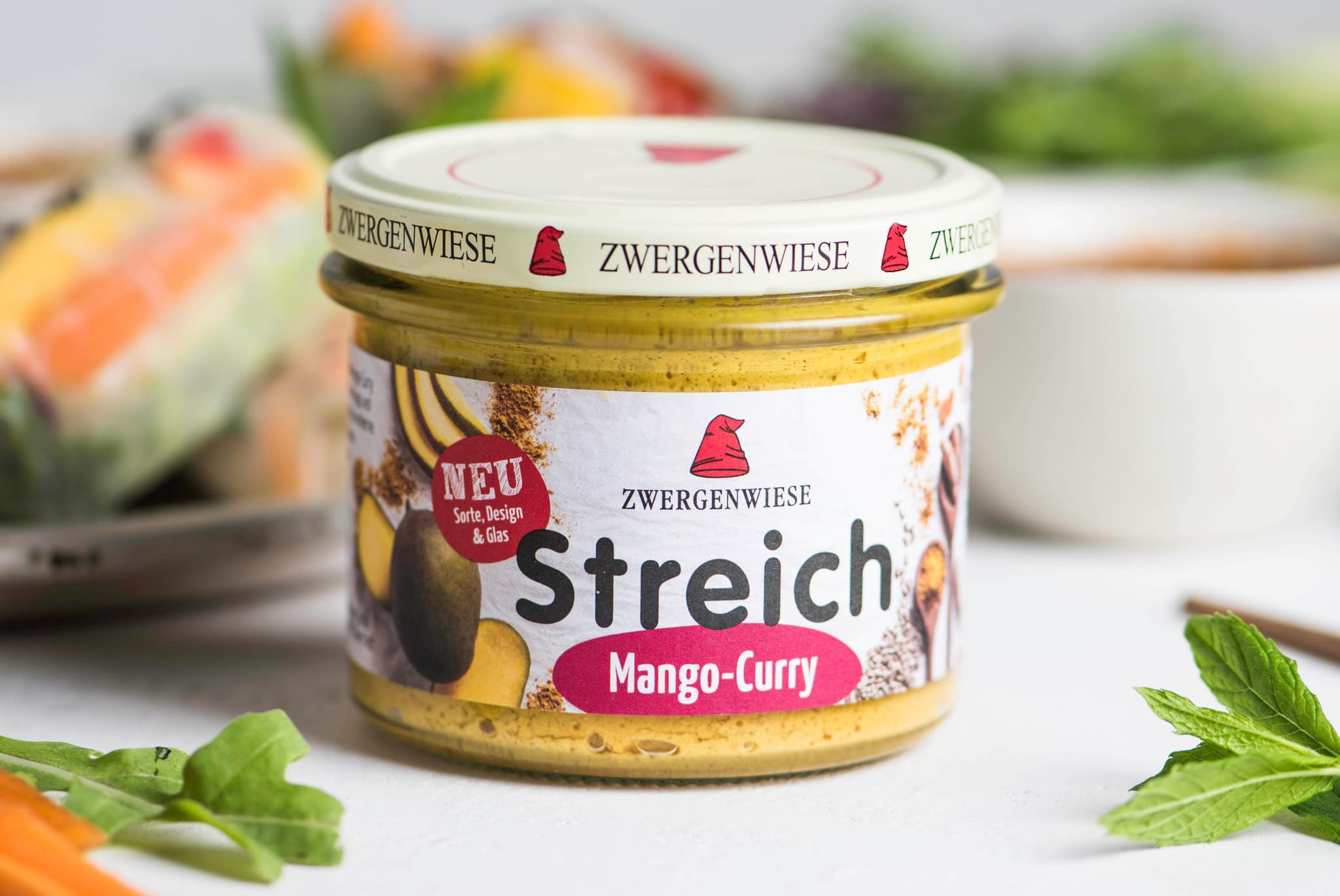 Glutenfreier, veganer Brotaufstrich von Zwergenwiese