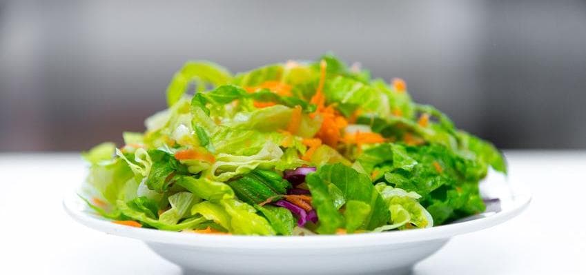 Salat mit Nitrat
