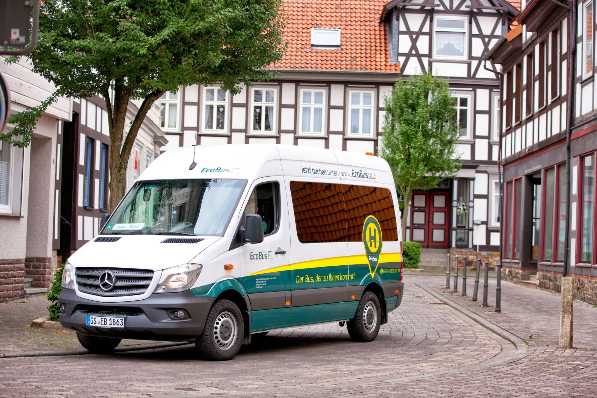 Wo der Bus bis vor die Haustür kommt