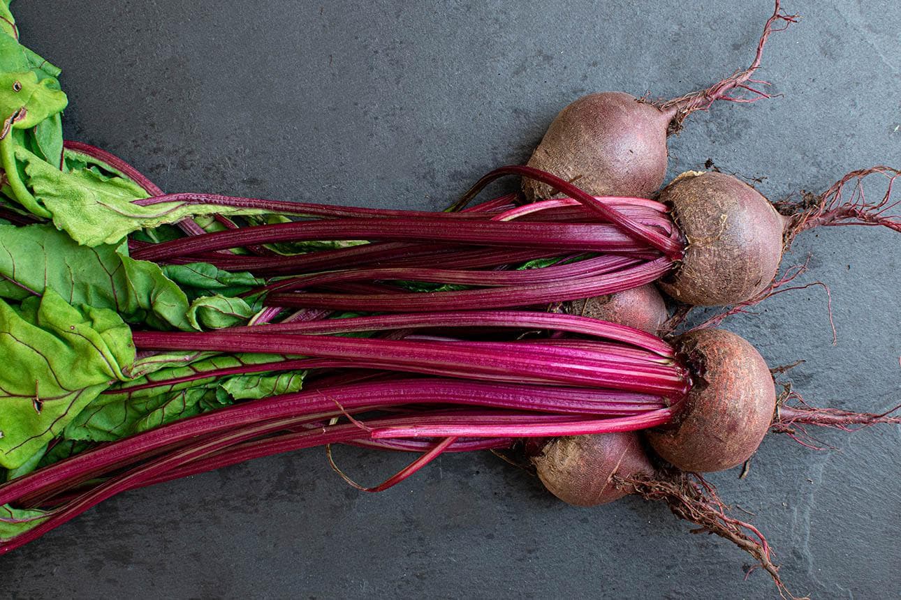 Mit Charakter, rot und gesund