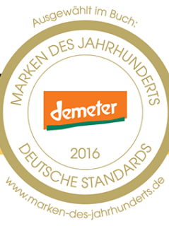 Auszeichnung für Demeter: Die Marke gehört zu den Besten in Deutschland