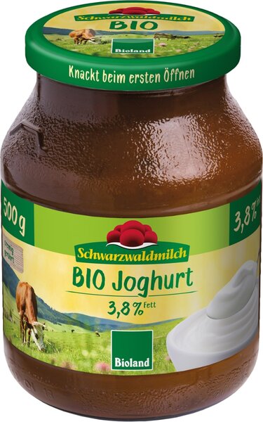 Produktbild: SWM BIO Joghurt 3,8% 500G GL