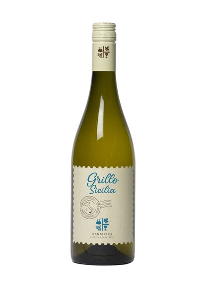Wein Grillo Sicilia Bio DOP bio123 