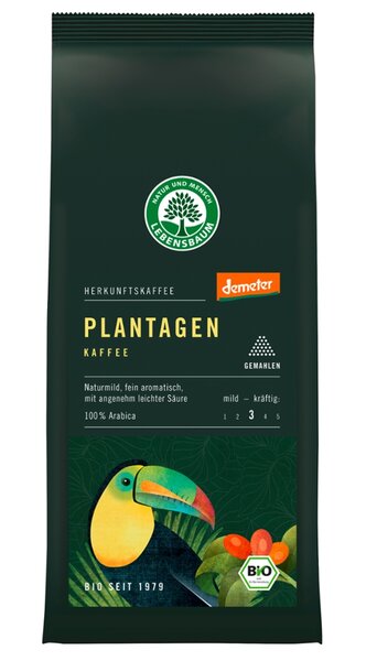 Produktbild: Plantagen Kaffee, gemahlen