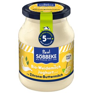 Bio Saisonjoghurt Zitrone Typ Buttermilch