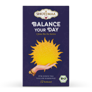 Balance your Day - 5 feine Bio-Tee Sorten 