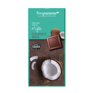 Benjamissimo Bio vegane Schokolade mit Kokosmilch
