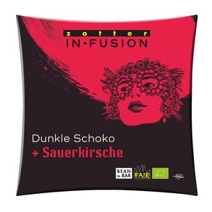 Dunkle Schoko + Sauerkirsche