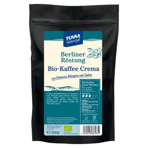 Berliner Röstung Kaffee Crema, Bohne  500g
