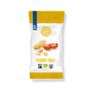 Erdnüsse geröstet mit Salz, Bio & Fairtrade, 35g