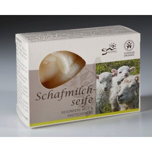 zertifizierte Schafmilchseife 