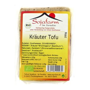 Kräuter Tofu