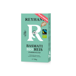 Reyhani Bio Basmati Parboiled Fairtrade 750g