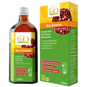 livQ Bio-Essenz Camu-Camu, mit Vit C + Aroniasaft