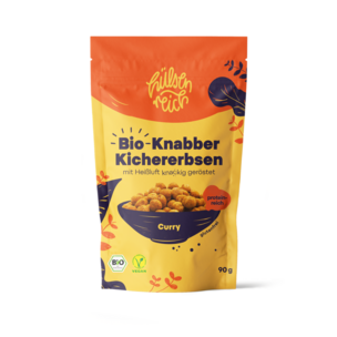Bio-Knabber Kichererbsen Curry