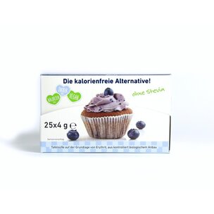 Kalorienfreie BioSüße To go Box 25 X 4g