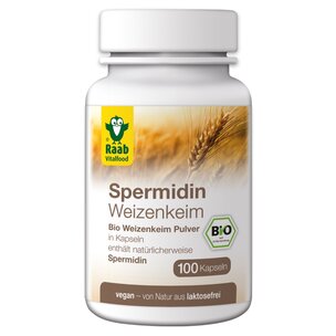 Bio Spermidin, 100 Kapseln à 600 mg