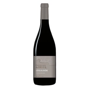 Rotwein, AOP Côtes du Rhône, Frankreich, 55% Grenache, 45% Syrah