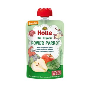 Power Parrot - Birne & Apfel mit Spinat