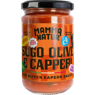 Sugo olive e capperi Bio - Bio Oliven Kapern Sauce