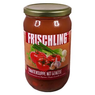 Frischling Bio-Tomaten-Gemüsesuppe