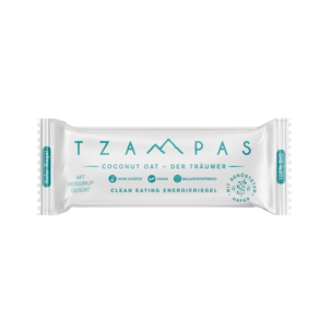 TZAMPAS Coconut Oat - Der Träumer. Clean Eating Energieriegel 