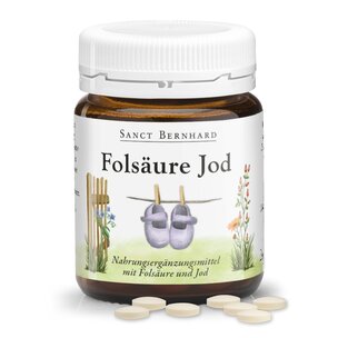 Folsäure-Jodid-Tabletten