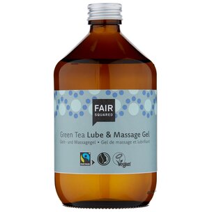 FAIR SQUARED Lube & Massage Gel Green Tea 500 ml ZERO WASTE