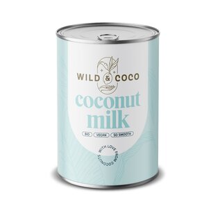 Wild & Coco Kokosnussmilch 400 ml