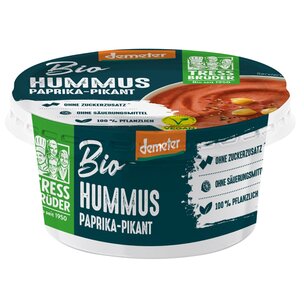 Bio Demeter Hummus Paprika-pikant