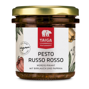 Pesto Russo Rosso, bio, mit Bärlauch und Paprika