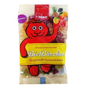 Bio-Bärchen mit Bio-Gelatine