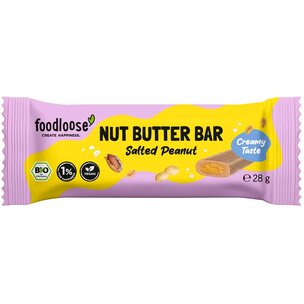 Bio-Nut Butter Bar Salted Peanut von foodloose 