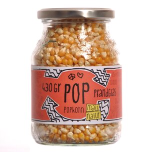 POP - Bio-Popcorn-Mais im Pfandglas