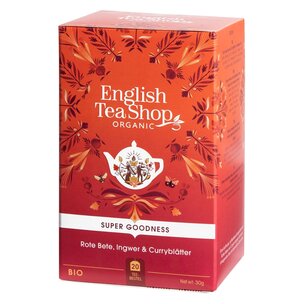 English Tea Shop - Rote Bete, Ingwer & Curryblätter, BIO, 20 Teebeutel