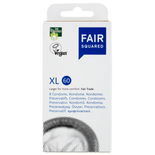 FAIR SQUARED XL Kondome 8 Stück - Fair und Vegan