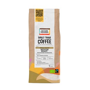 Direct Trade Coffee, Filter, Medium Roast, FT, Bio, 250g