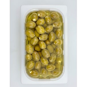Bio Grüne Oliven gefüllt mit Frischkäse 1.000 g GV-Schale 1/4 Gastro-Norm 